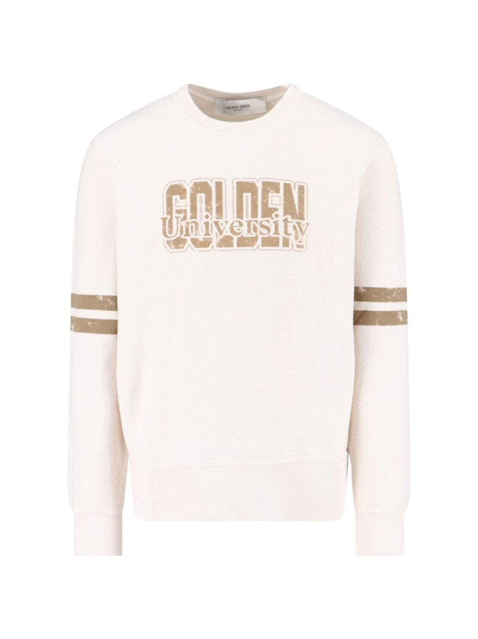 Logo Crewneck Sweatshirt Cream