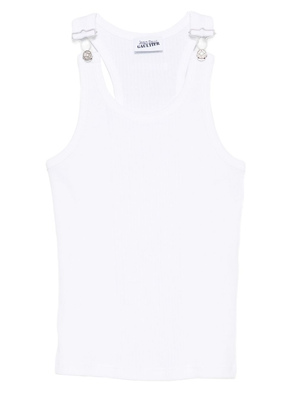 Fitted White Silk
