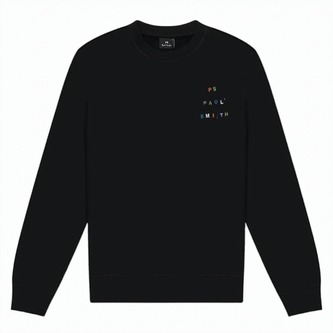 Classic Long-Sleeve Black Sweatshirt