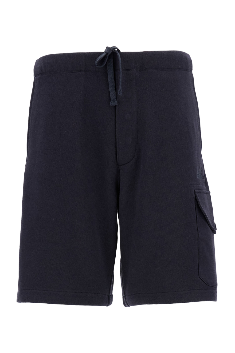 DIAGONAL RAISED FLEECE CARGO SWEATSHORTS