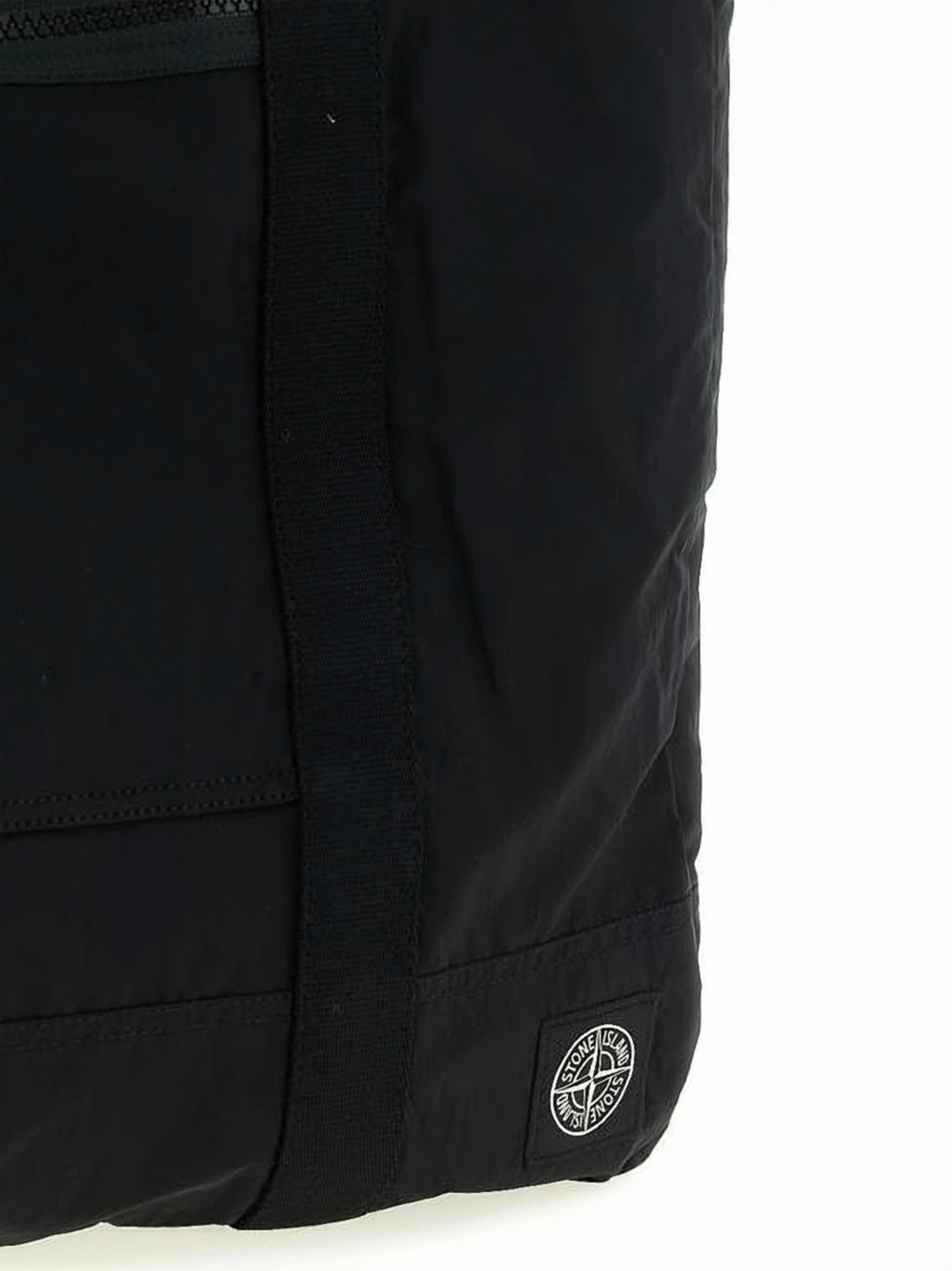 Black Tote Bag with Durable Polyamide Fabric