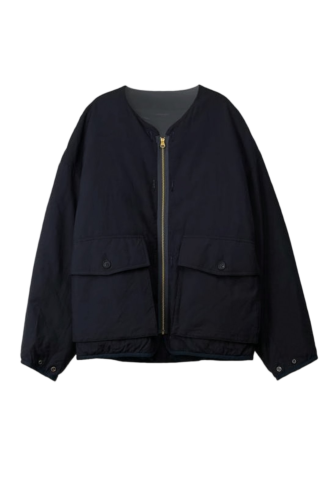 Textured Wool-Linen Blend Casual Jacket