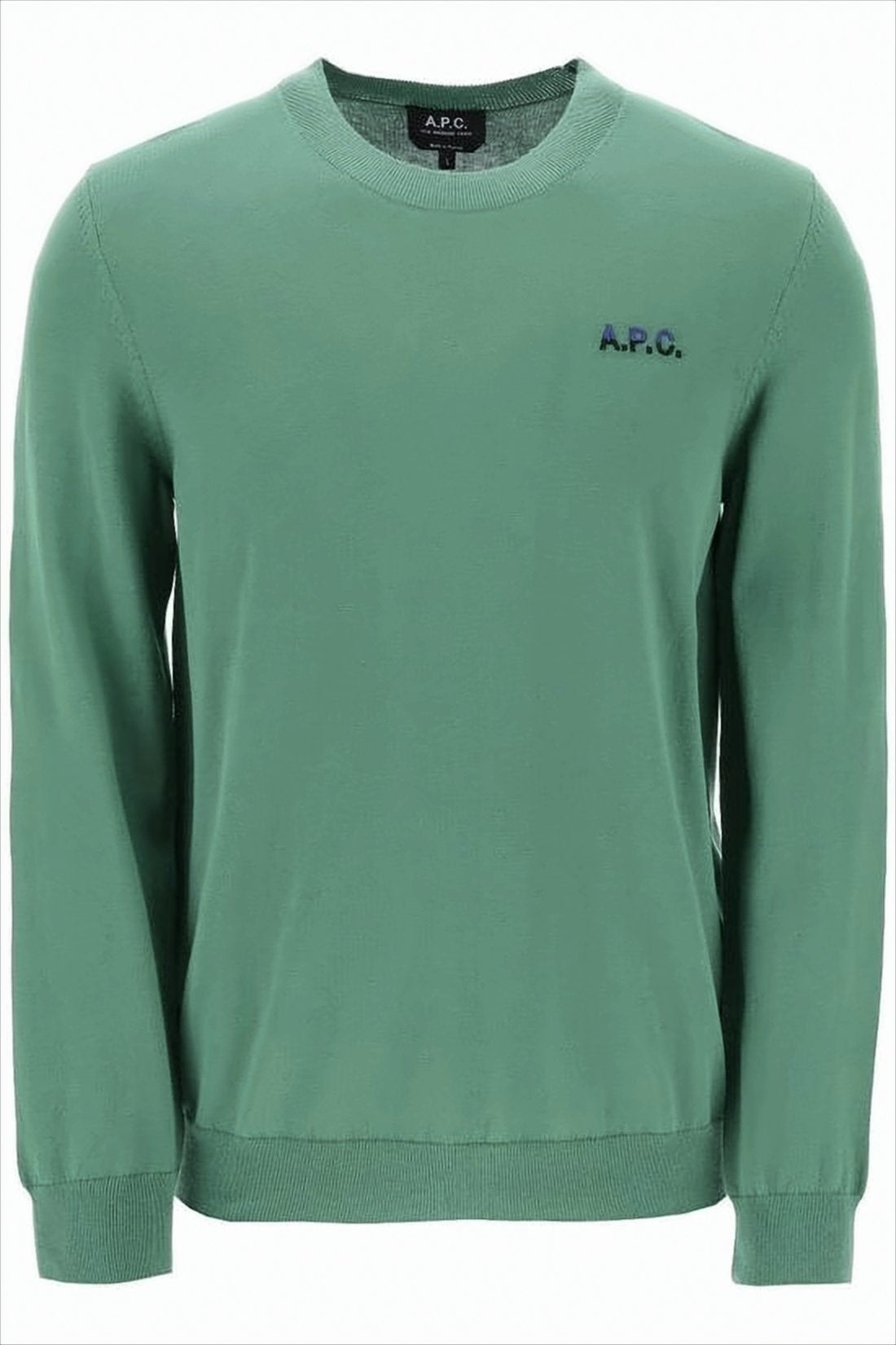Relaxed Fit Cotton Crewneck Sweater