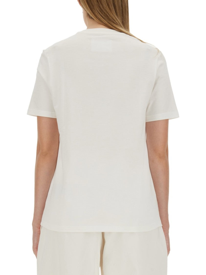 Regular Fit Cotton T-Shirt With Logo Detail