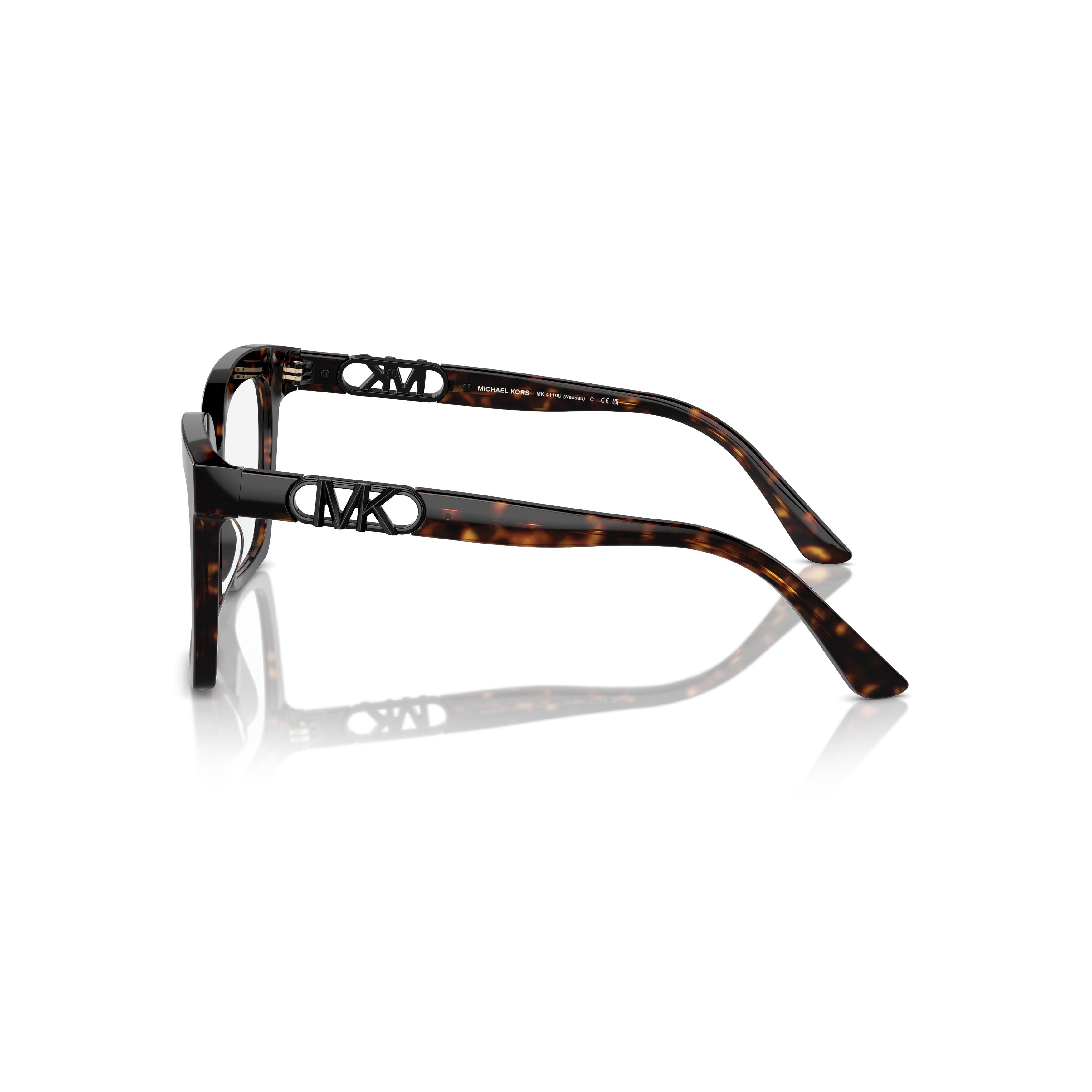 0mk4119u Oversized Tortoiseshell Square Frame Sunglasses