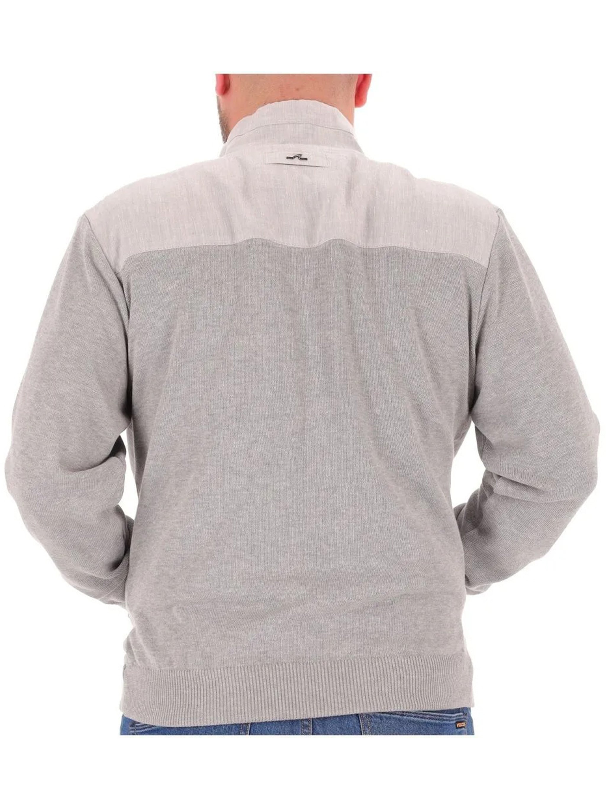 Ibrido Zip Cotone Two Tone Jacket