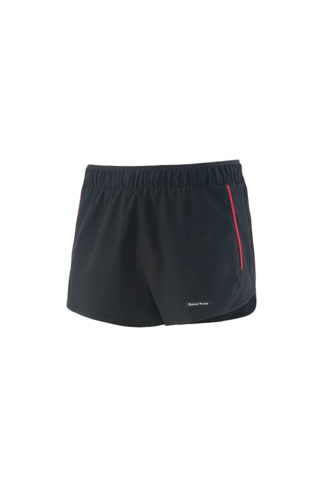 Minimalist Black Active Shorts with Subtle Accents