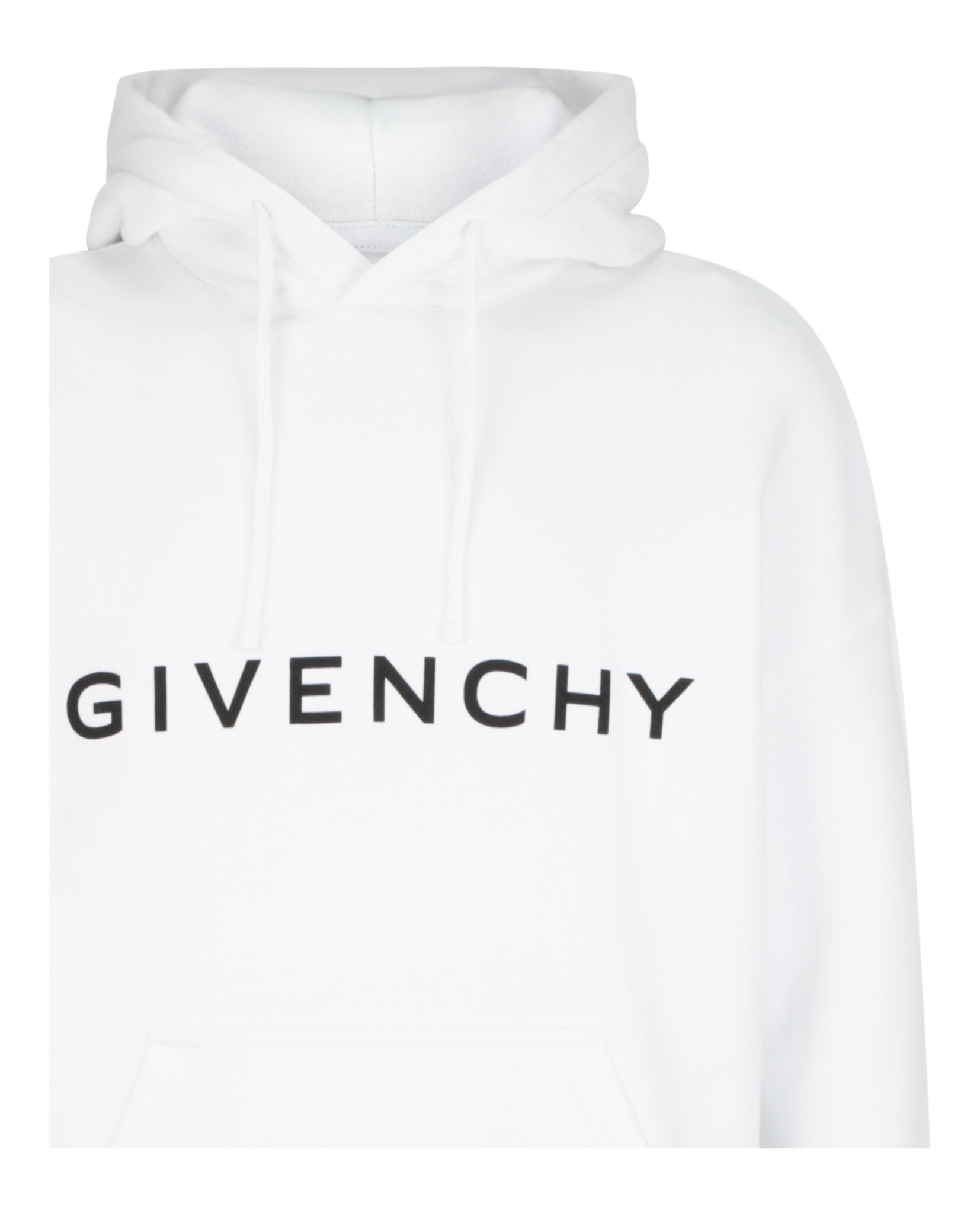 Slim-Fit Logo Print Hoodie