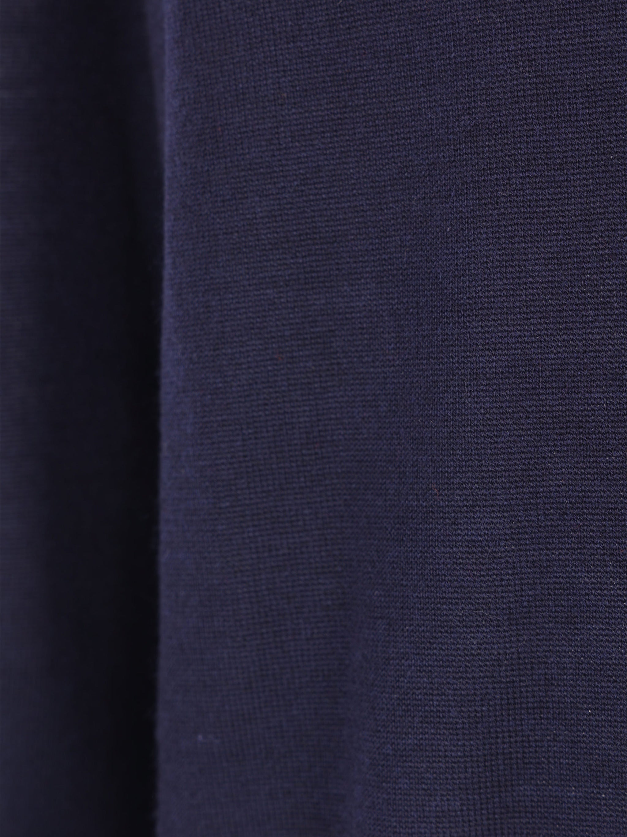 High-Neck Long-Sleeved Finely Knit Pullover