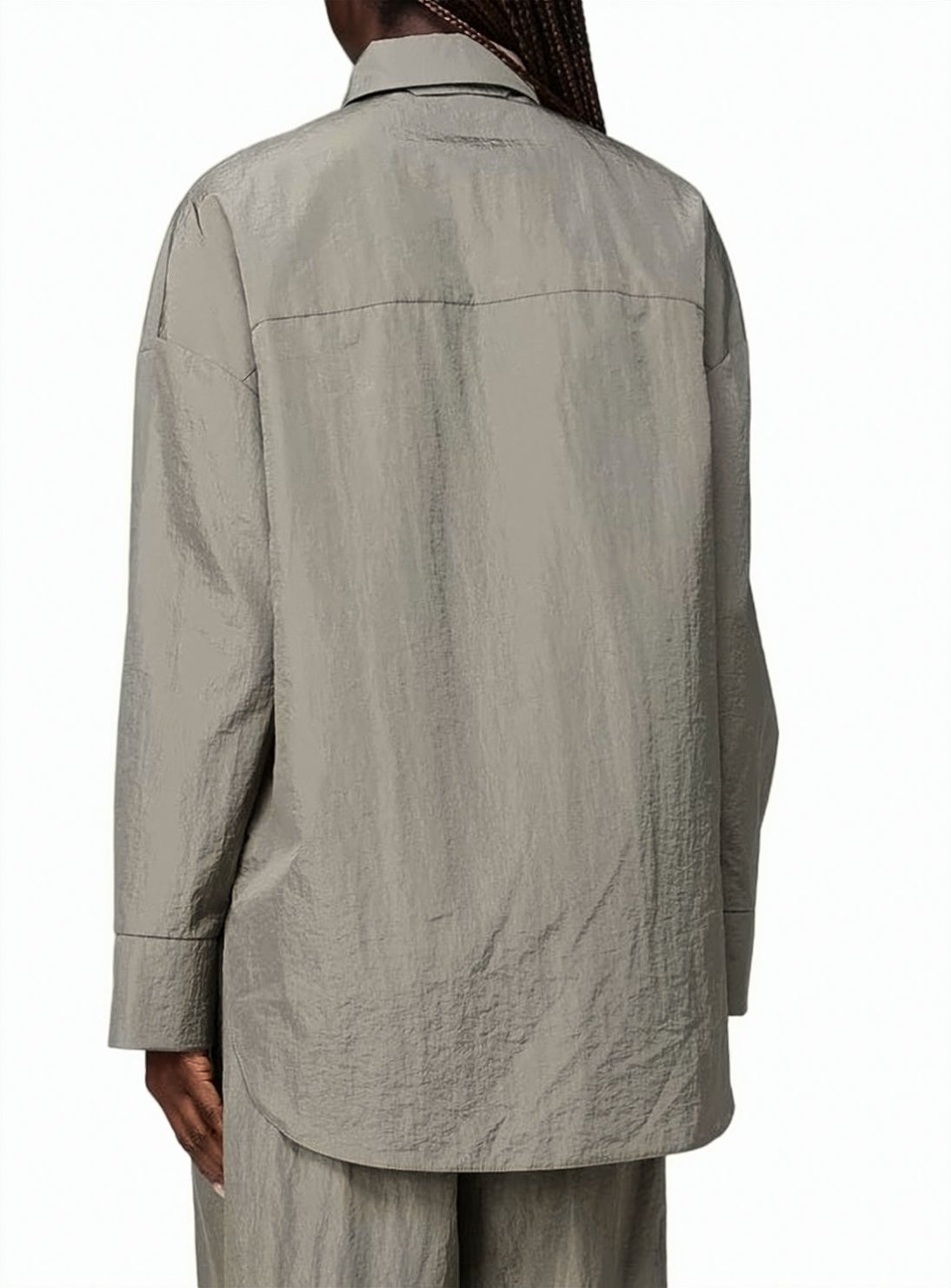 Technical Canvas Long Sleeve Shirt