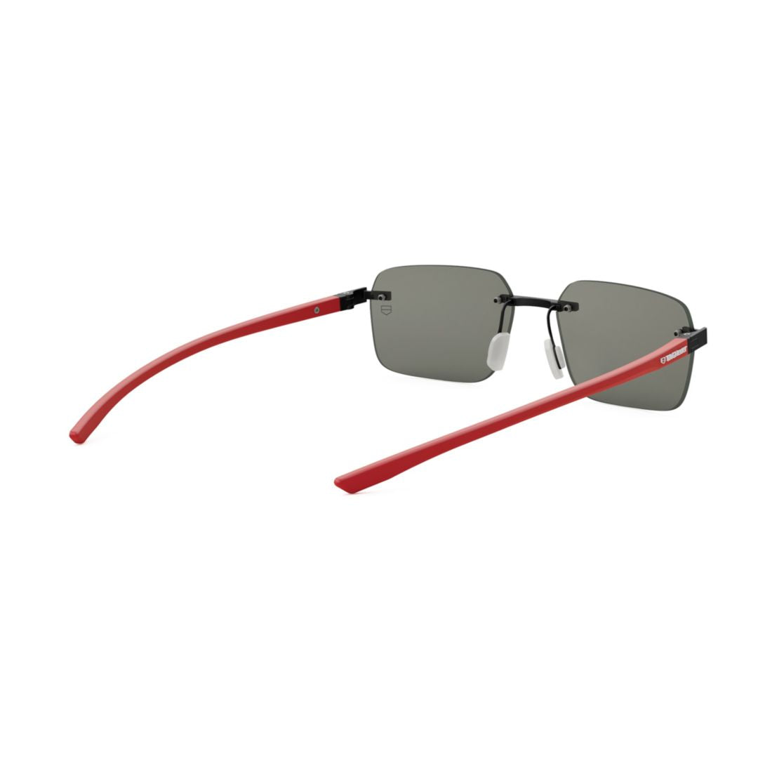 Th40039u Rimless Rectangular Sunglasses