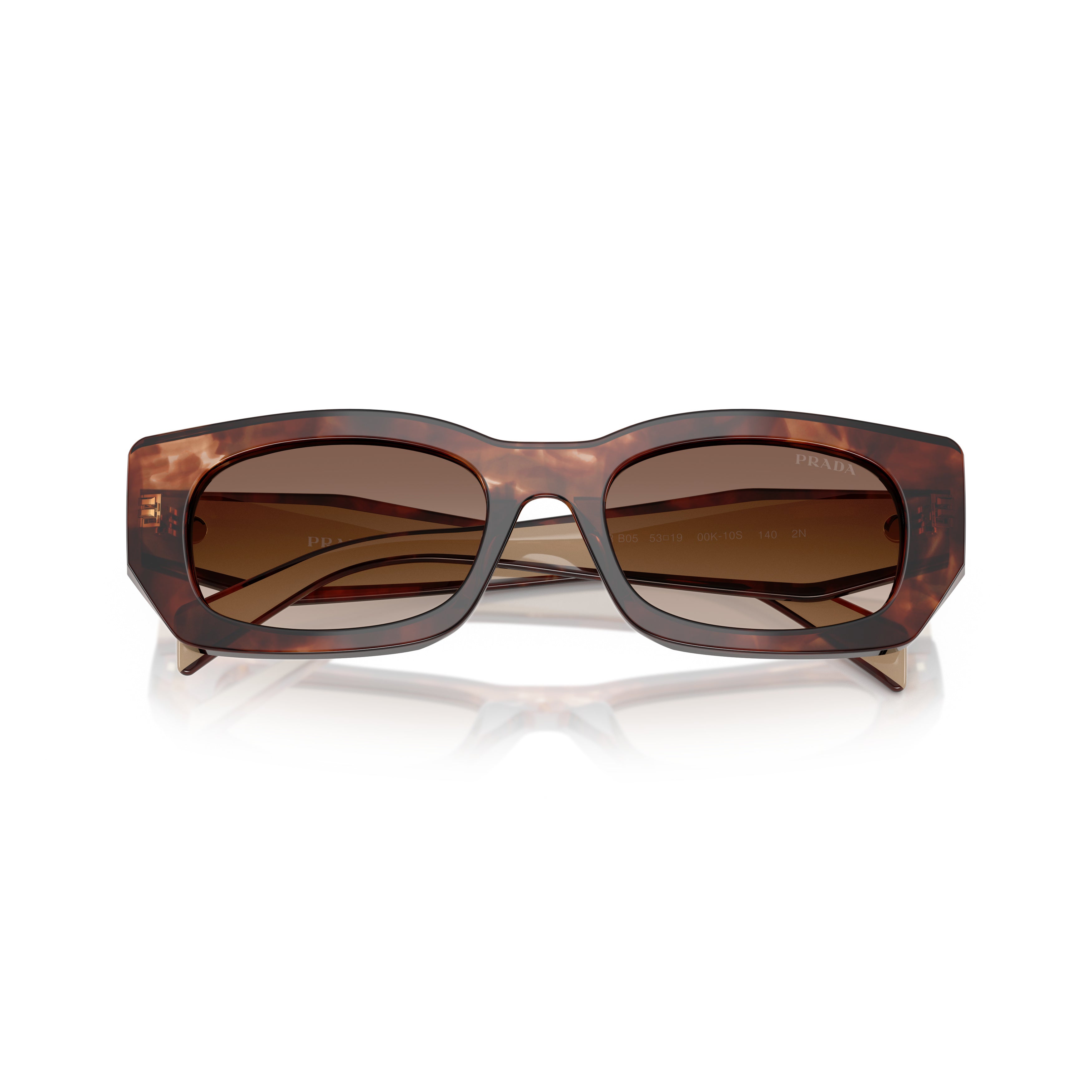0pr B05s Tortoiseshell Acetate Rectangular Sunglasses