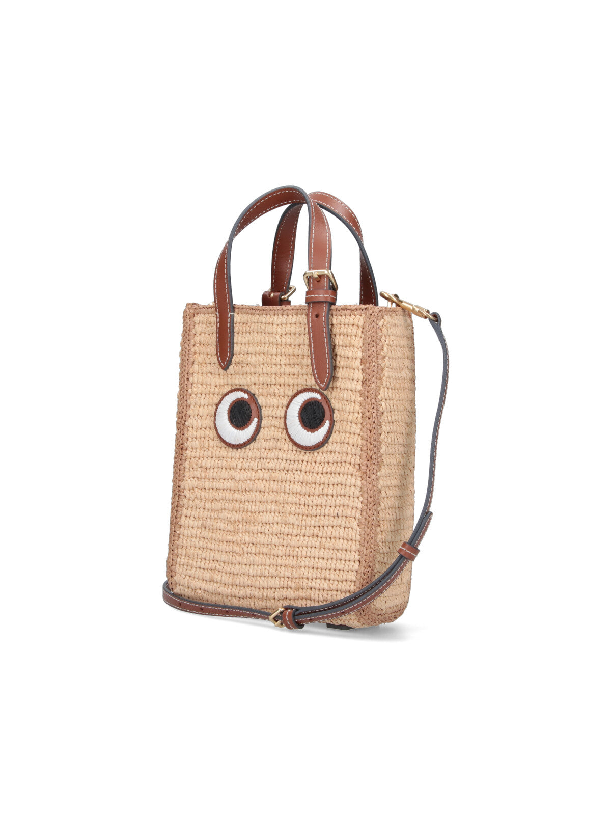 "N/S Eyes" Tote Bag – Cream