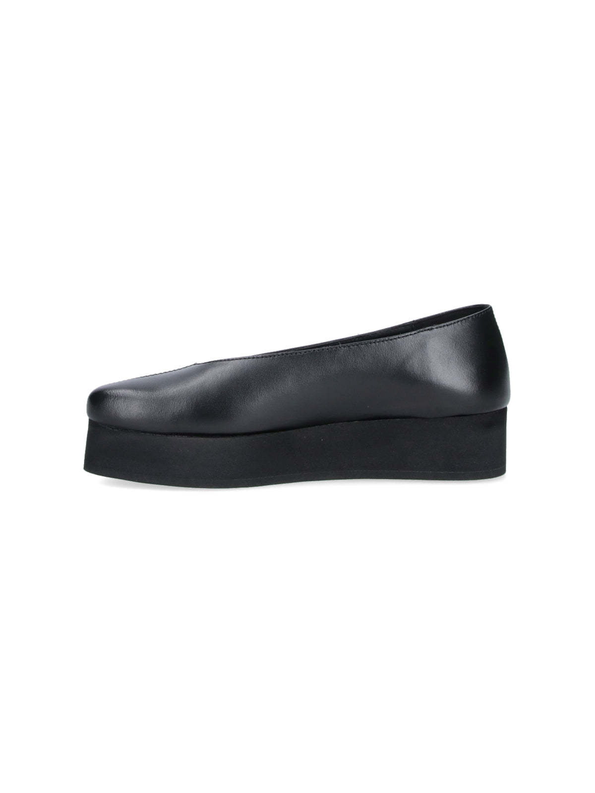 Black Ribbon Detail Platform Sneakers