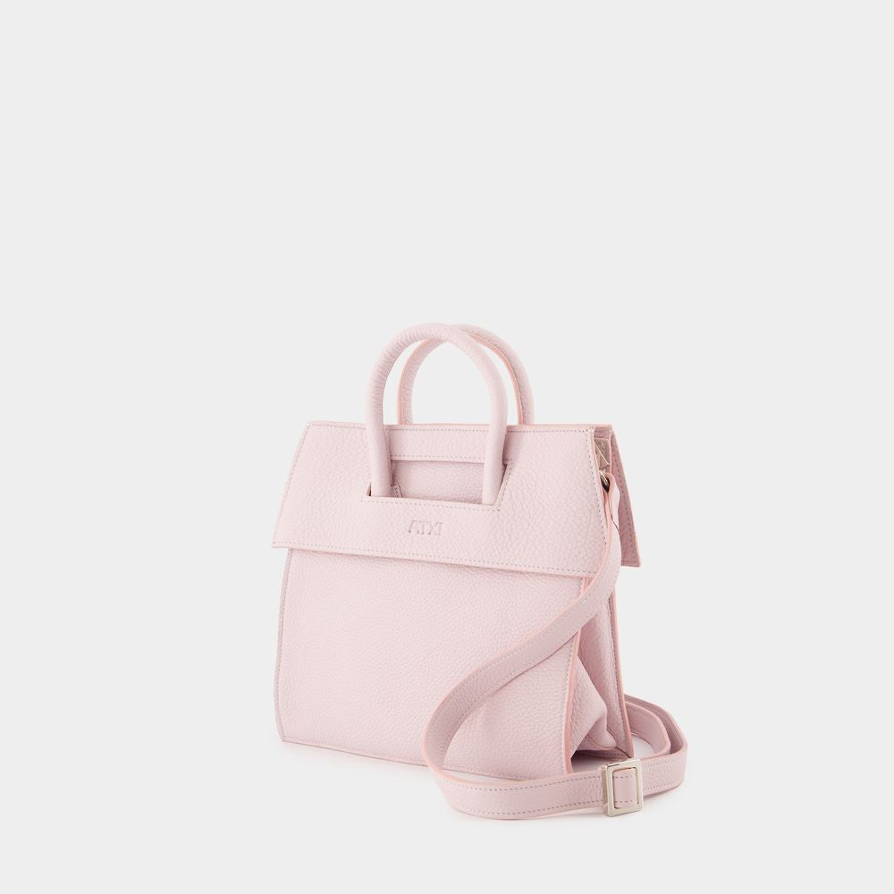Etxea Mini Purse - Leather - Fushia Pink