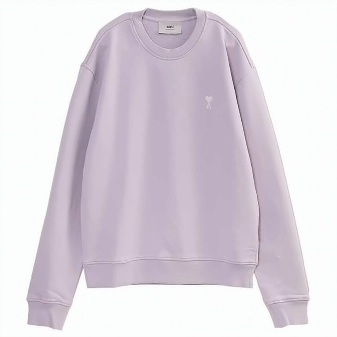 Relaxed Crewneck Sweatshirt with Subtle Logo