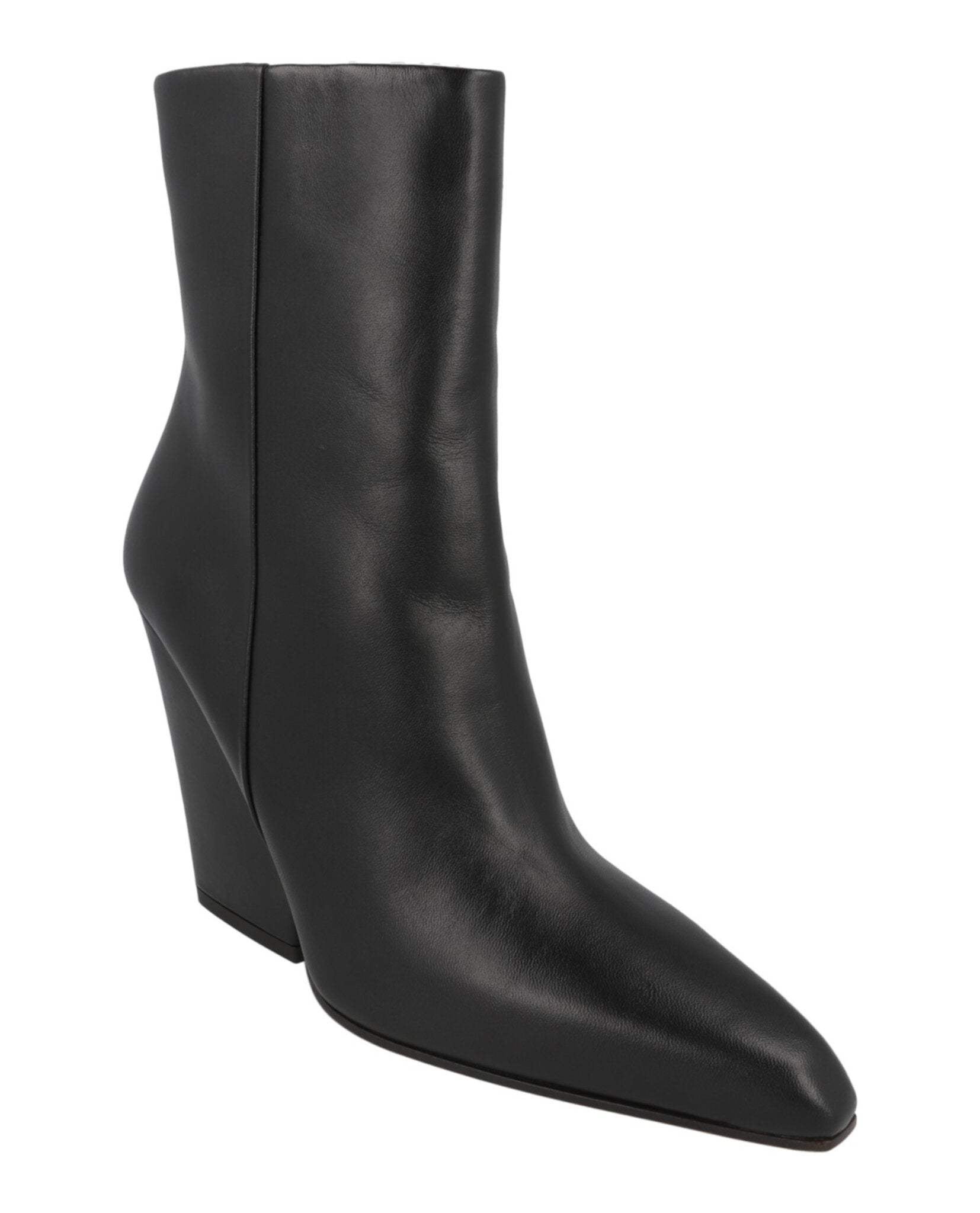 Jane Leather Ankle Booties
