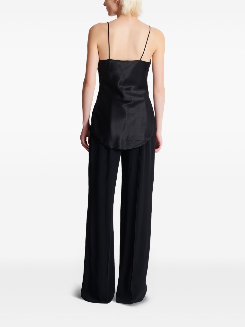 Satin-Finish Black Top