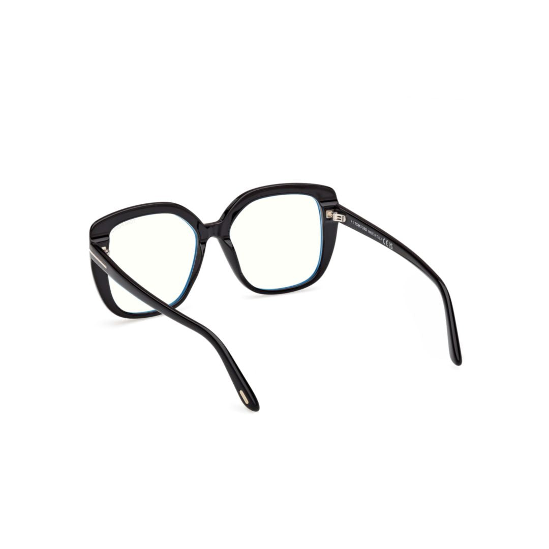 Ft6043-B Oversized Square Frame Acetate Eyeglasses
