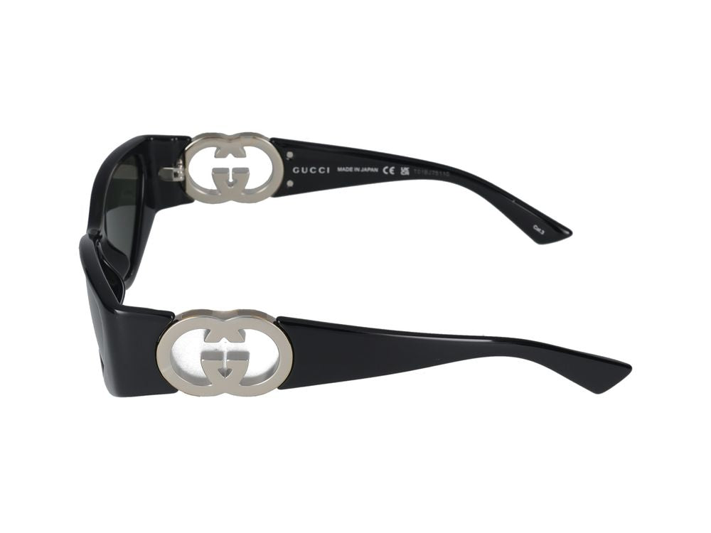 Sunglasses Gucci GG1824S 001 black black grey 55/14/135