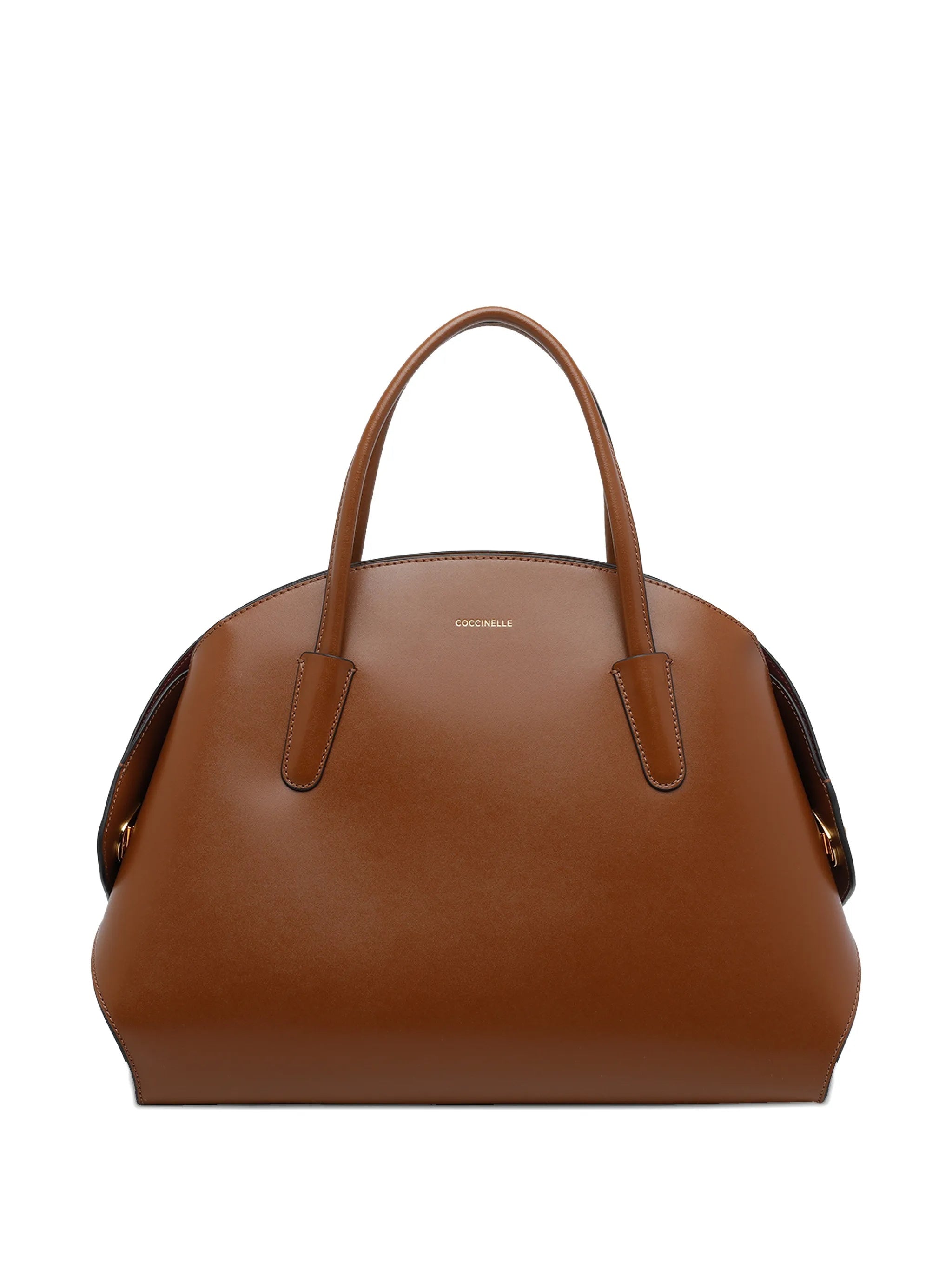 Tylde Calf Leather Dome Handbag