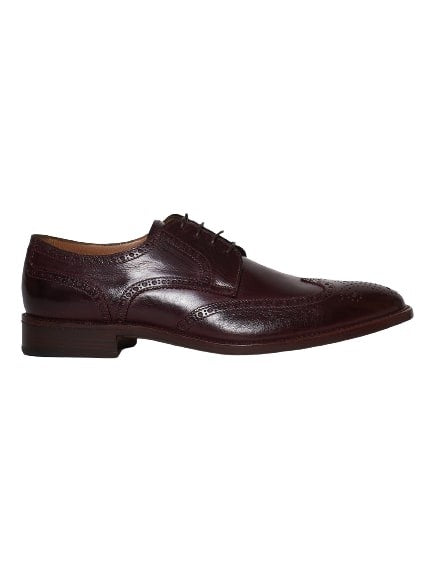 Hand-Sewn Laced Derby Model Shoe