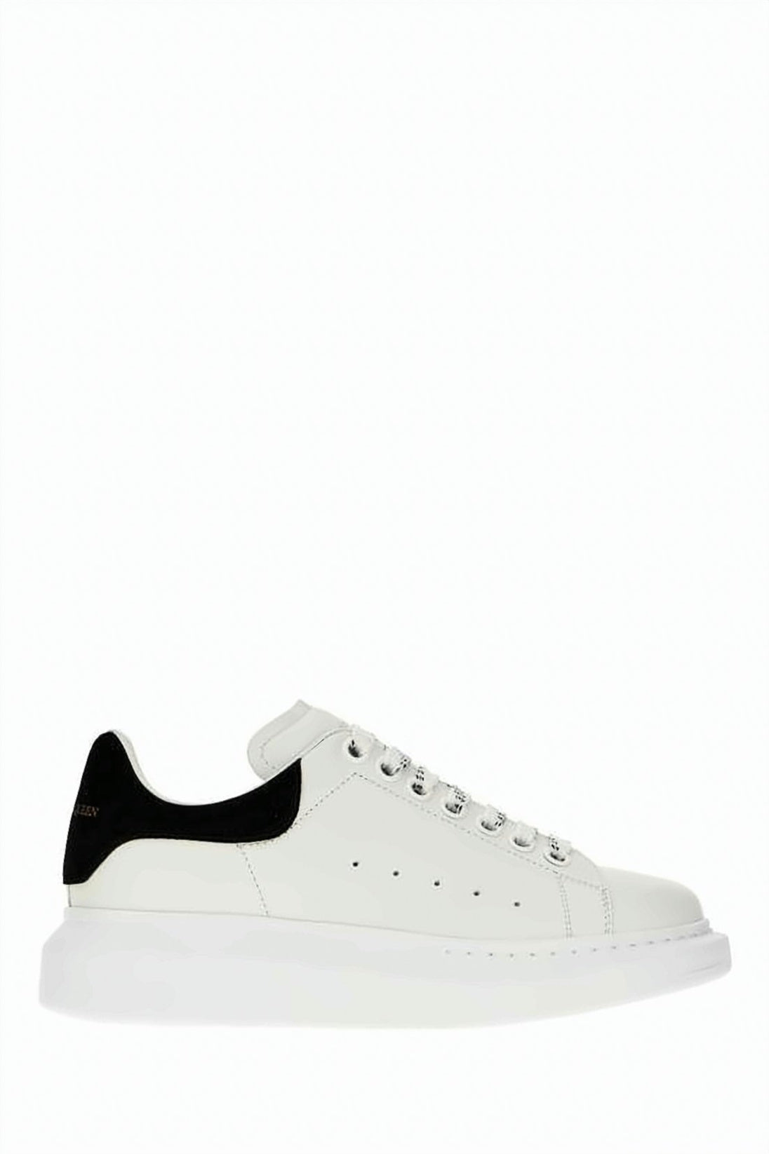 Oversized White Sneakers with Chunky Rubber Sole