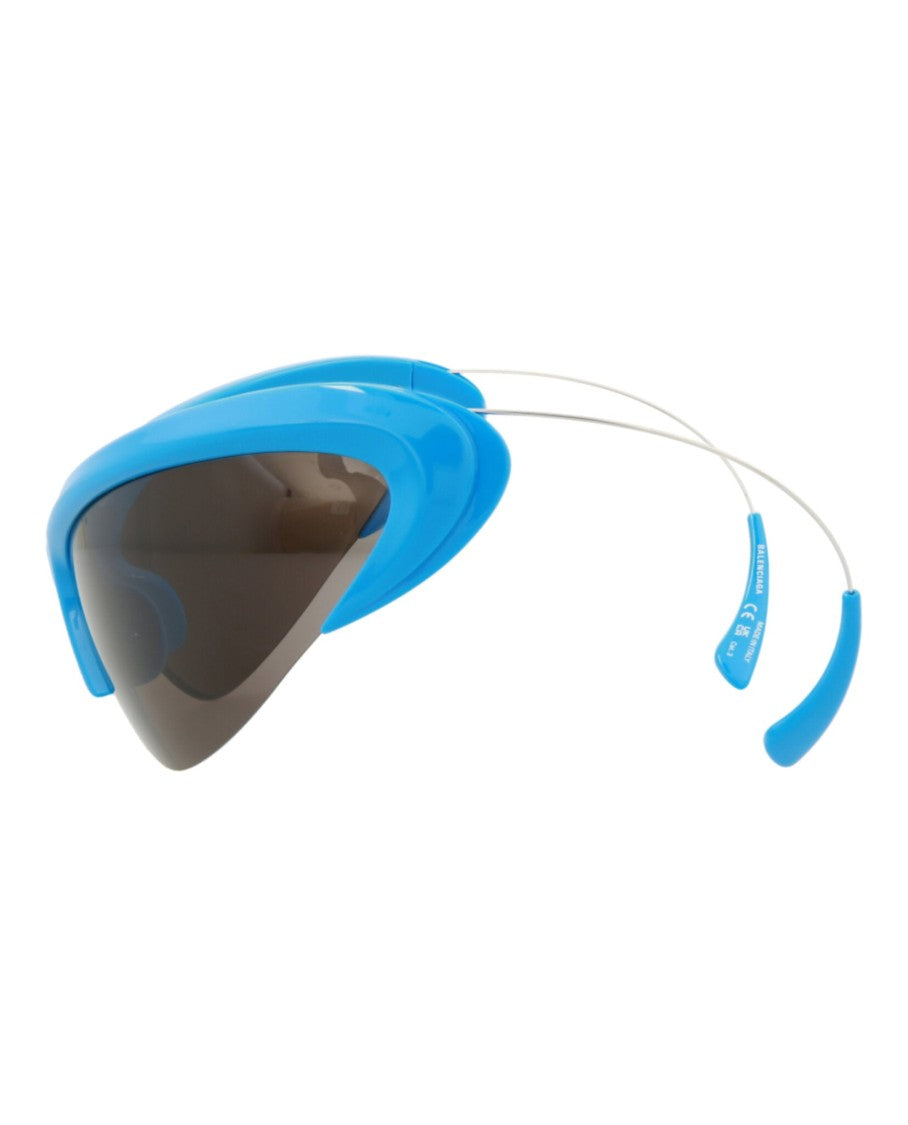 Shield-Frame Bio Injection Sunglasses