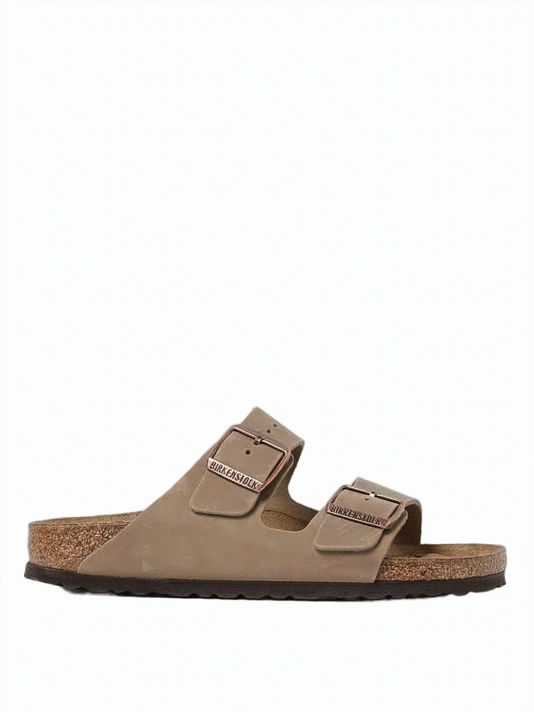Open-Toe Leather Mule with Adjustable Straps