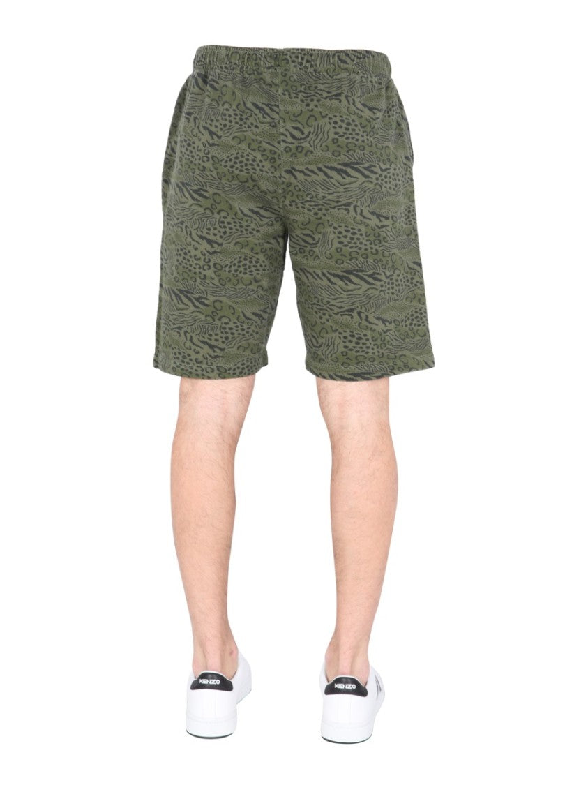 Mid-Thigh Bermuda Shorts