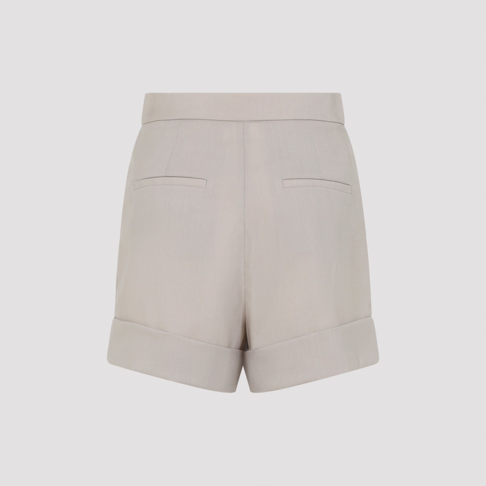 Nude & Neutrals Wool Blend Shorts