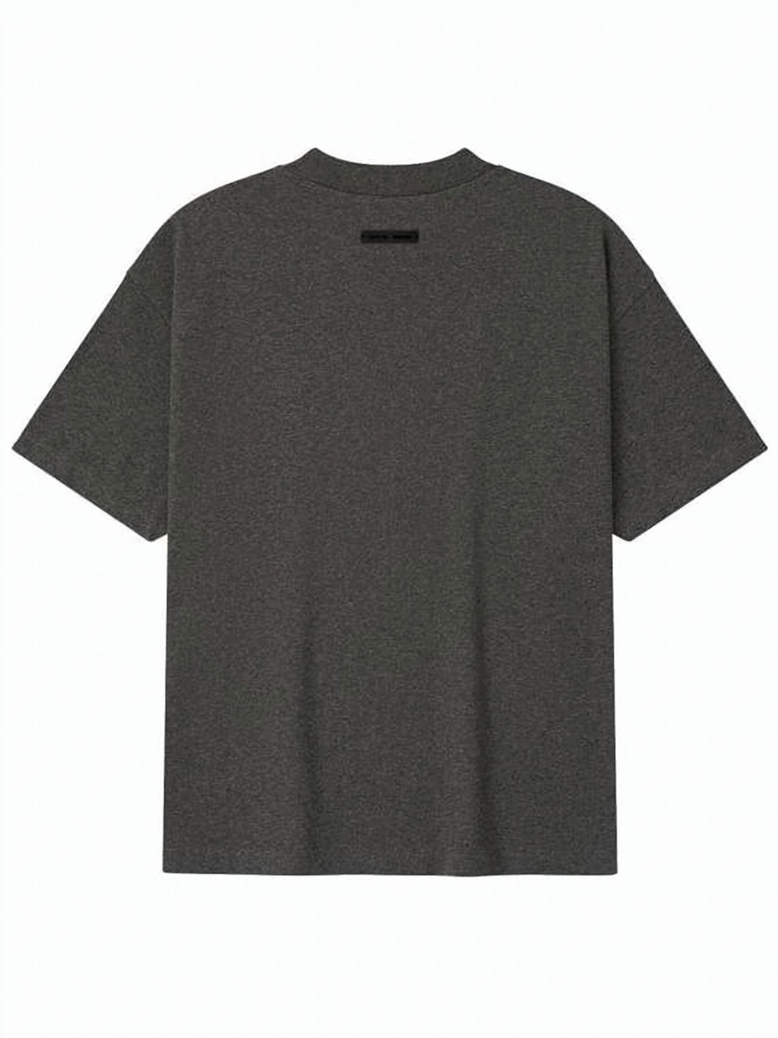 Boxy-Fit Short-Sleeved T-Shirt with Tonal Embroidery
