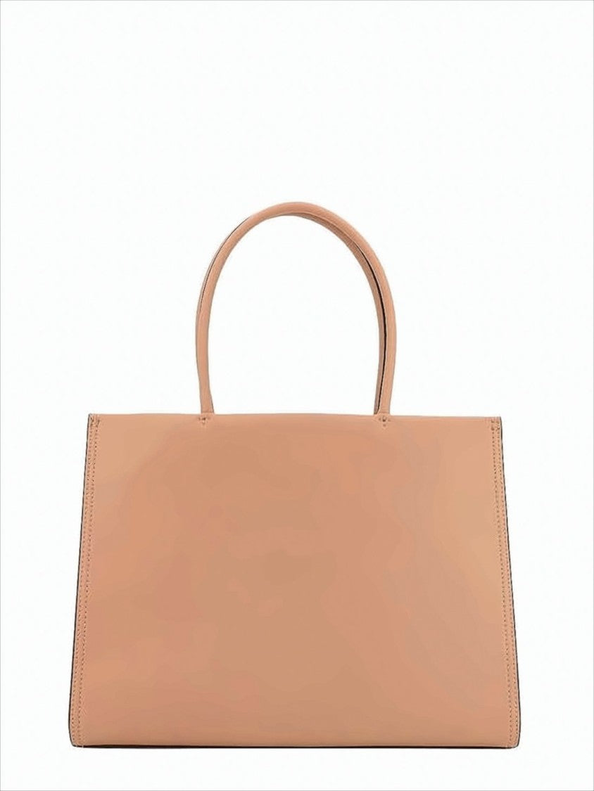 Structured Biofabric Tote Bag with Embossed Logo
