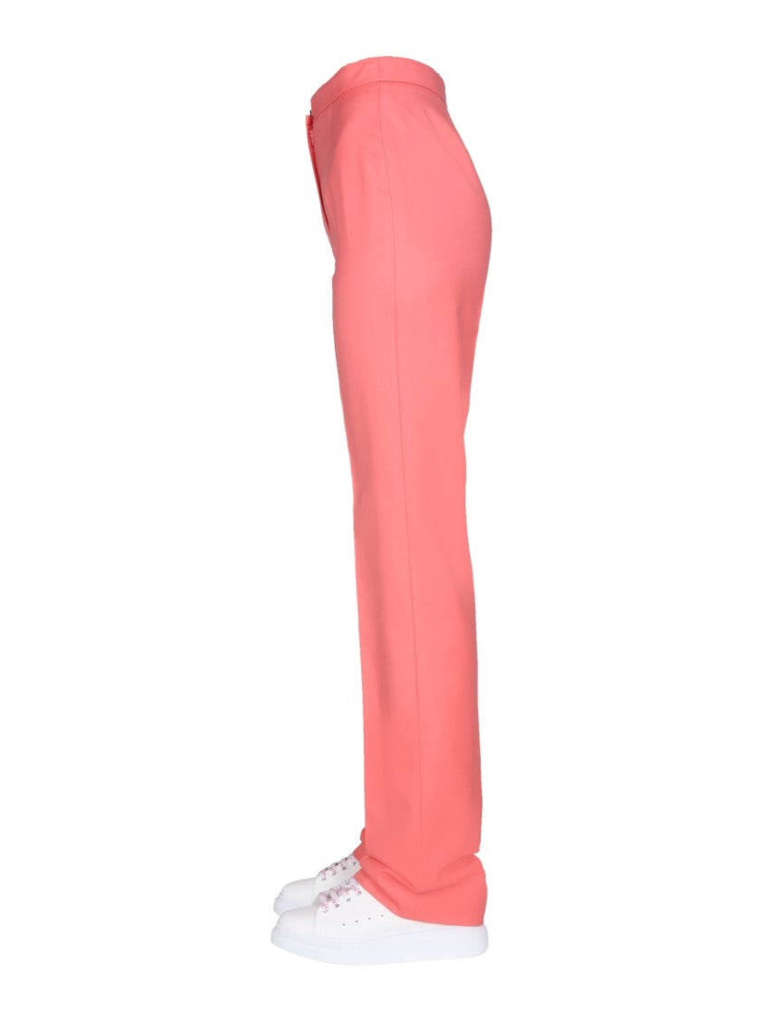 Tailored Pink Straight Leg Trousers