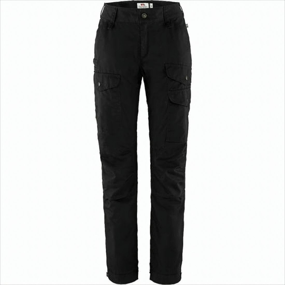 Straight Pants With Flap Pockets And Tapered Leg