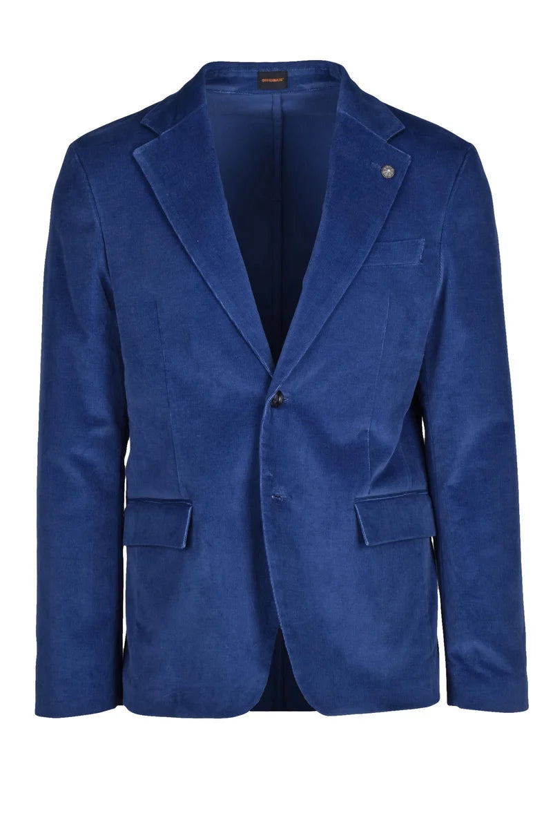 Velvet Jacket - Blue