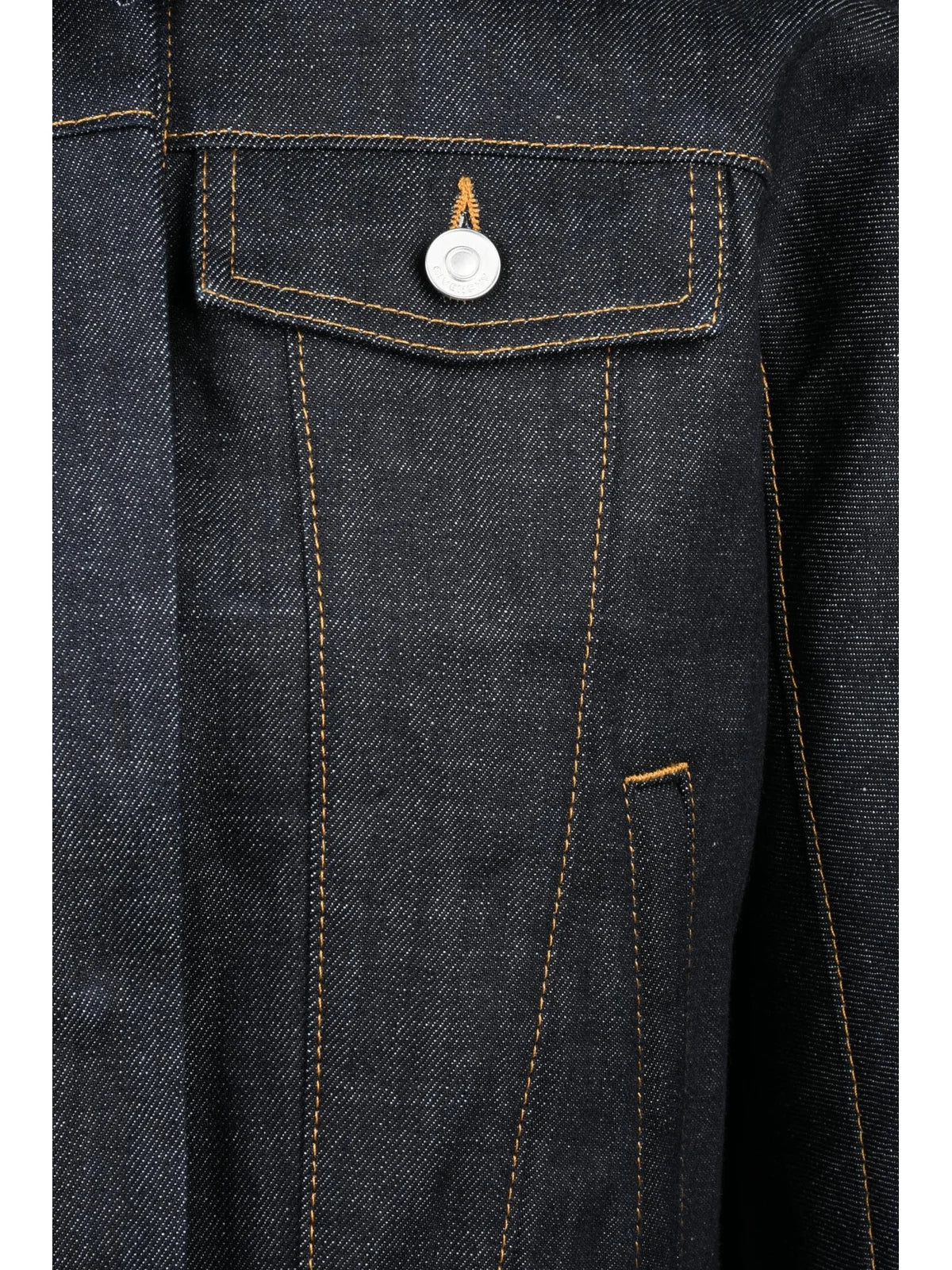 Short Denim Coat - Night Blue