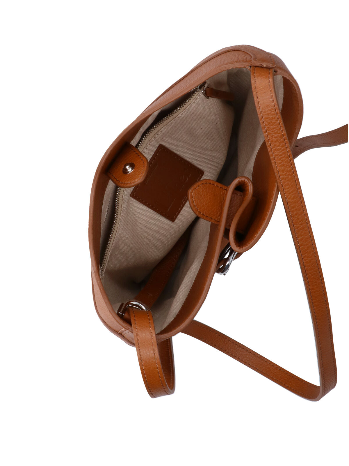 Brown Salma Suede Bucket Bag