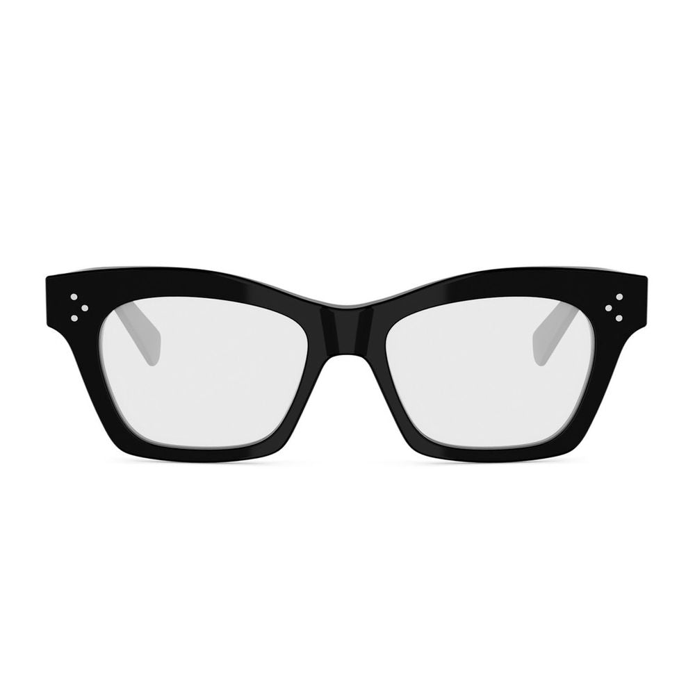 CL50175I 3 Dots HD 001 Black Eyewear