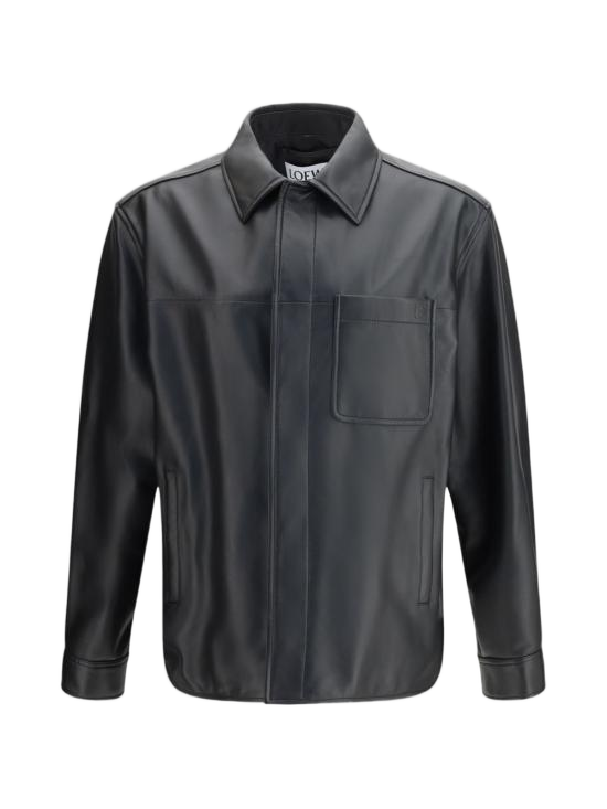 Smooth Lambskin Casual Jacket
