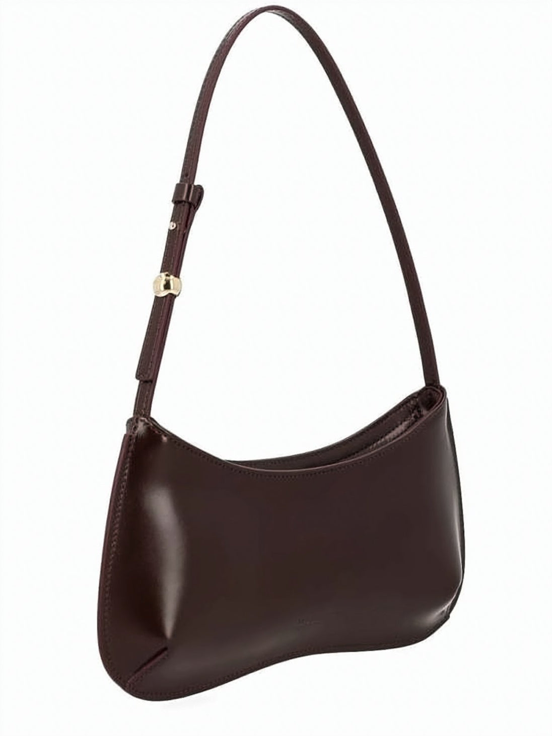 Smooth Cowhide Leather Shoulder Bag