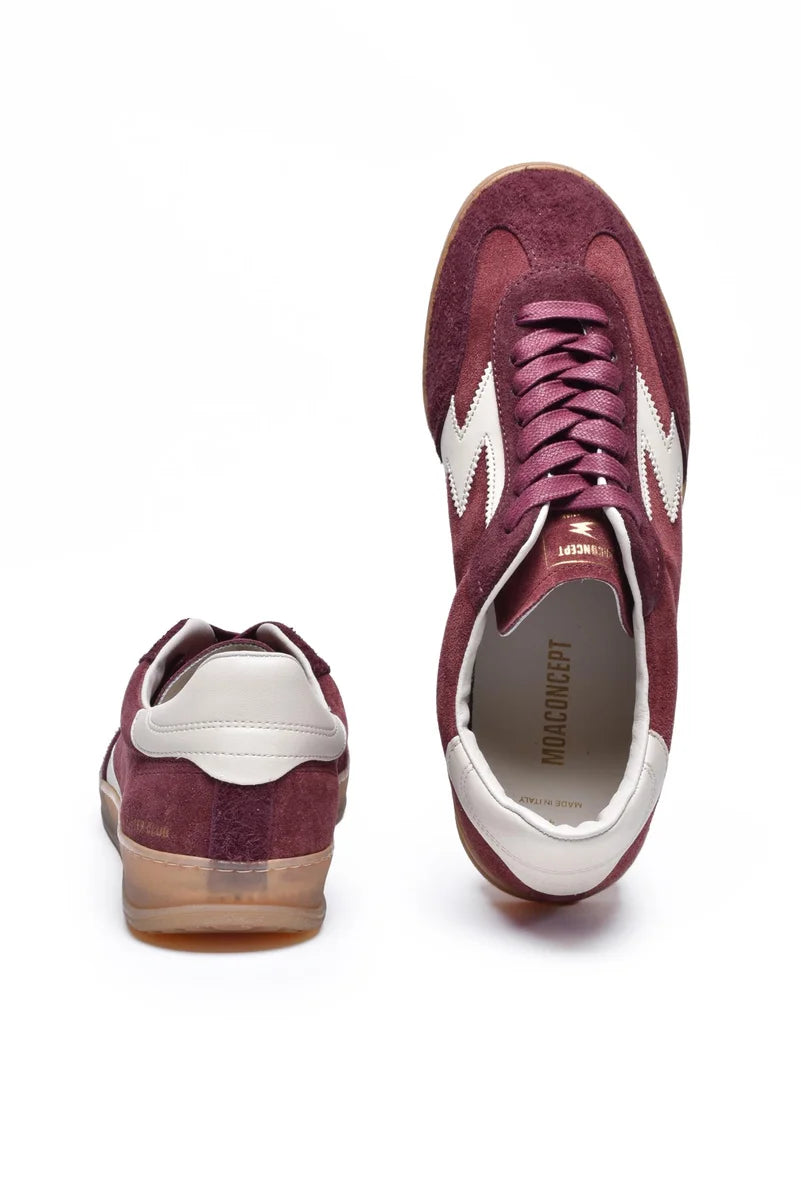 Suede Sneakers - Red