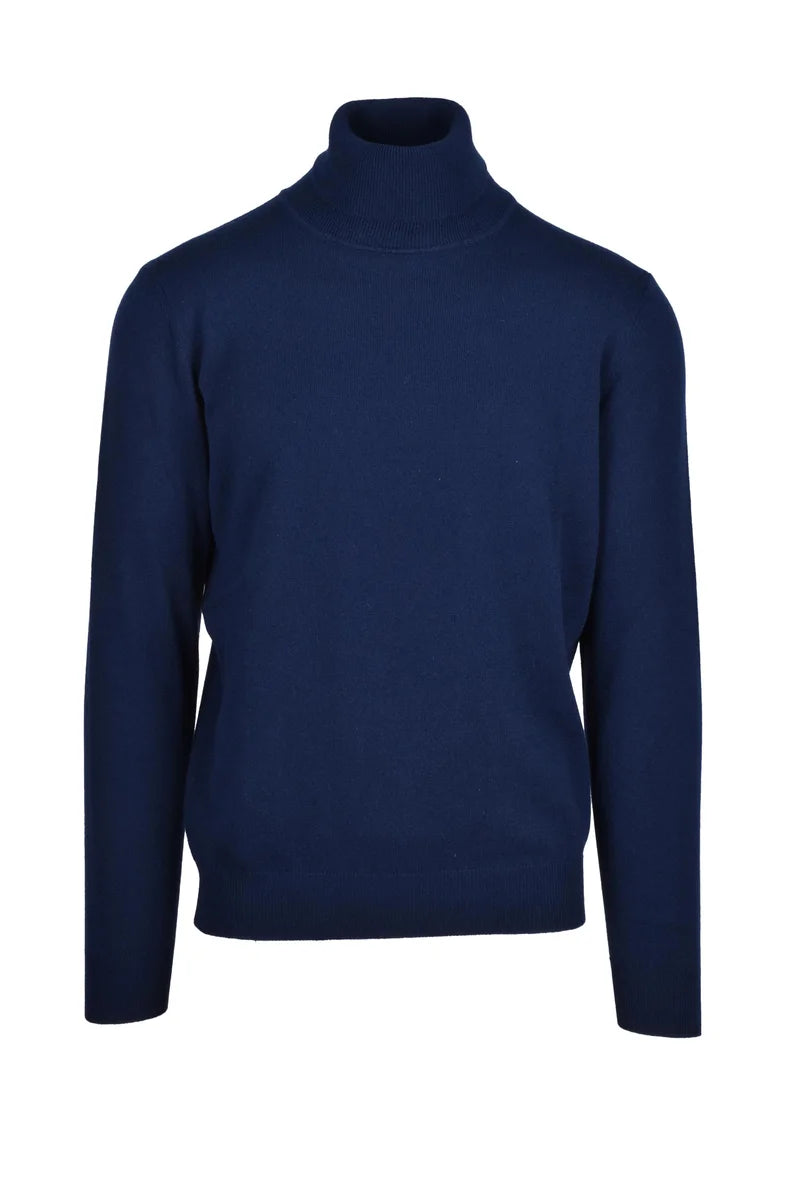 Turtleneck Sweater - Blue