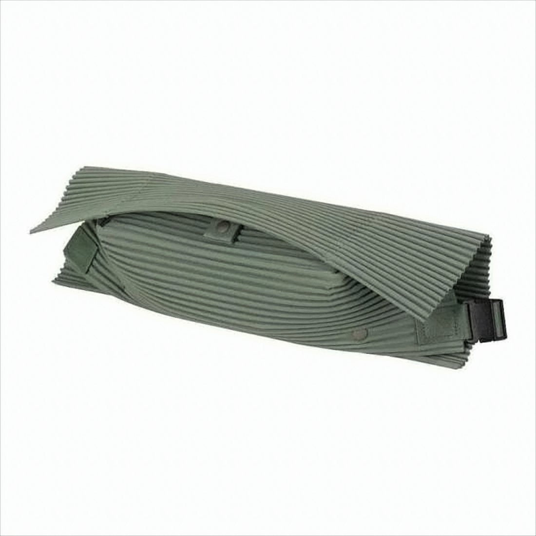 Pleated Crossbody Bag With Adjustable Strap And Unique Design