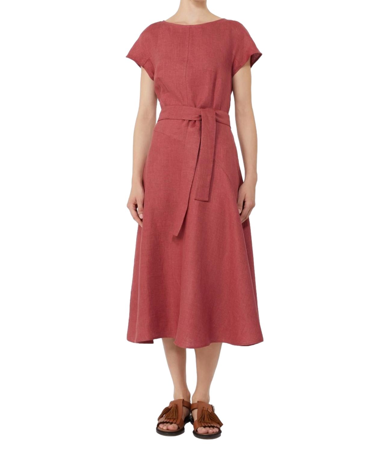 Cherry Red Wkdesordio Wool Dress