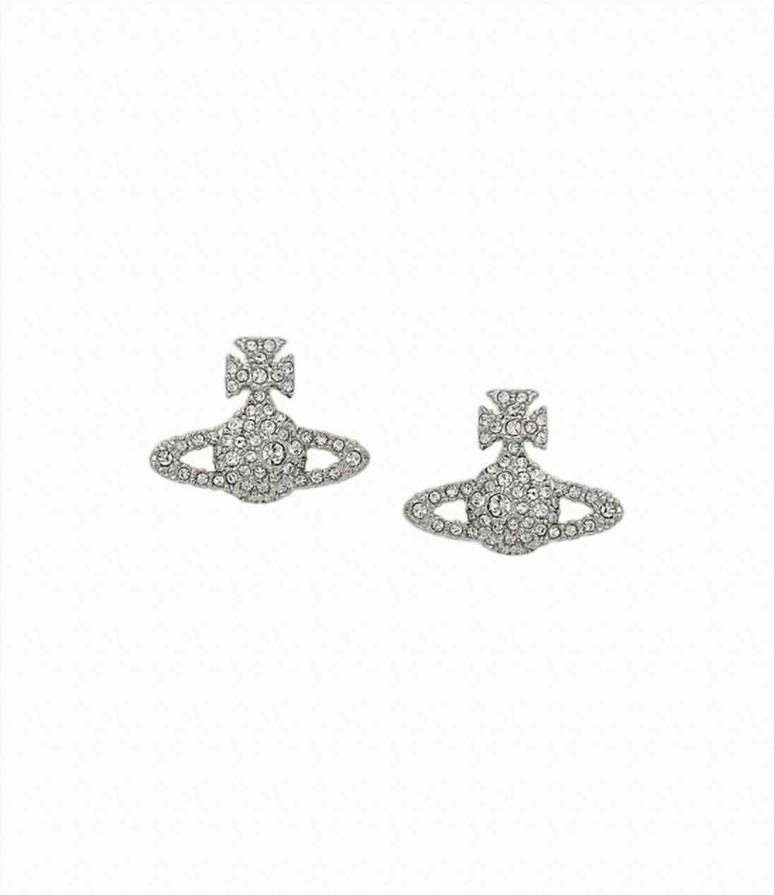 Vivienne Westwood Grace Bass Relief Stud Earrings