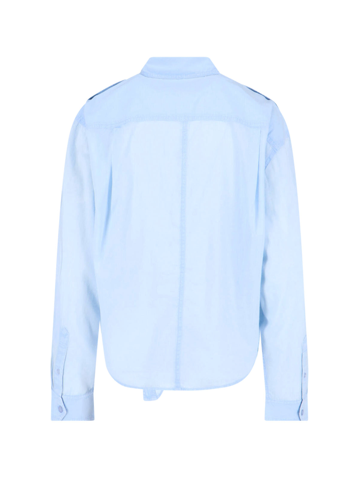 Classic Tailored Shirt with Button-Down Front