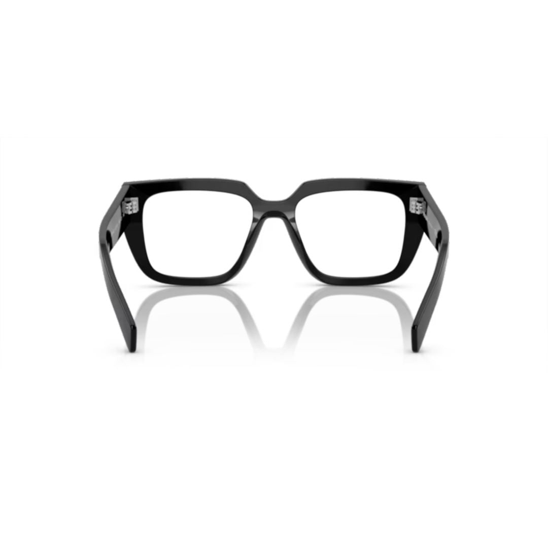 A03v Vista Oversized Square Frame Black Acetate Sunglasses