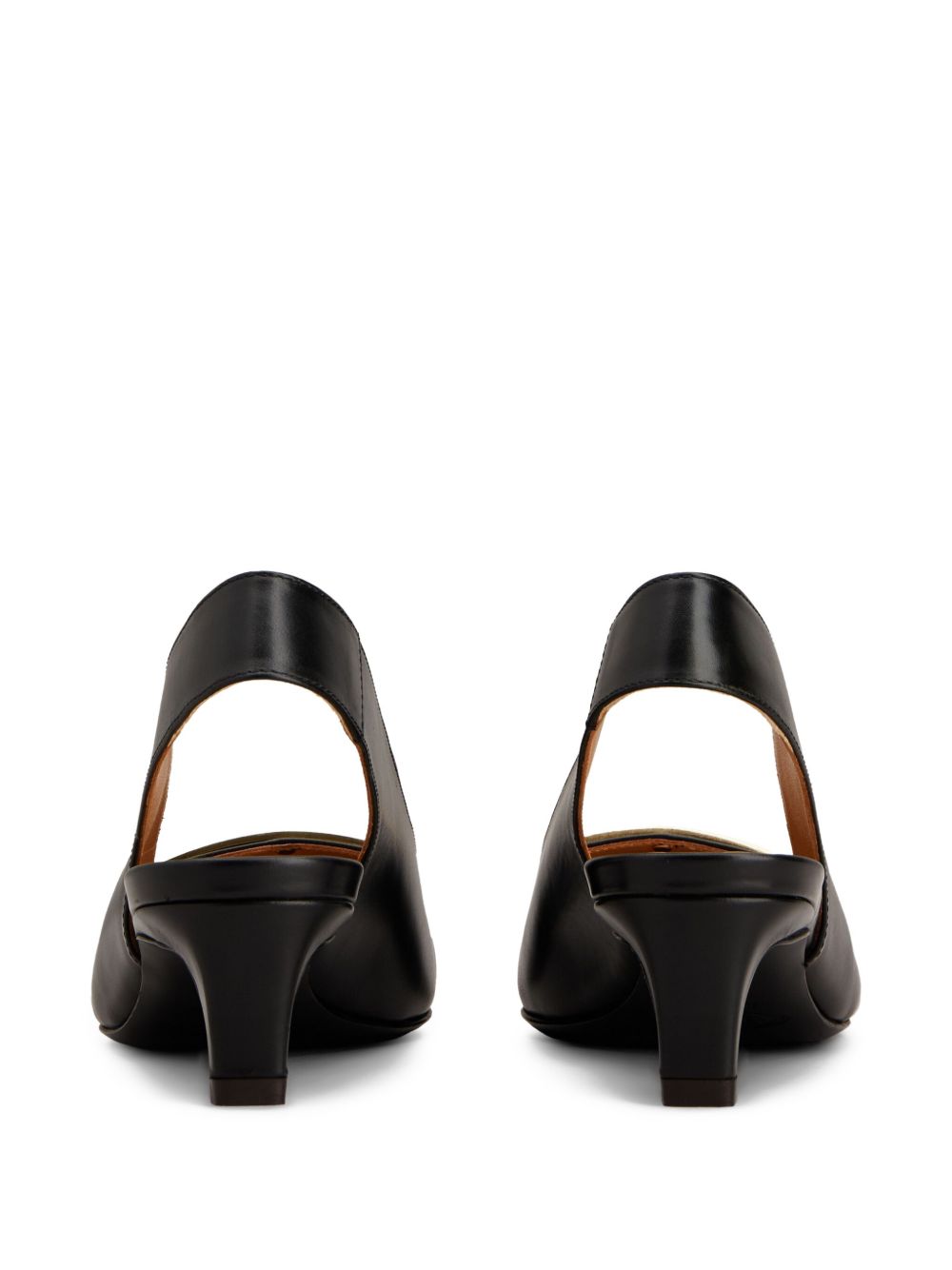 Slingback Sandals with Pointed Toe