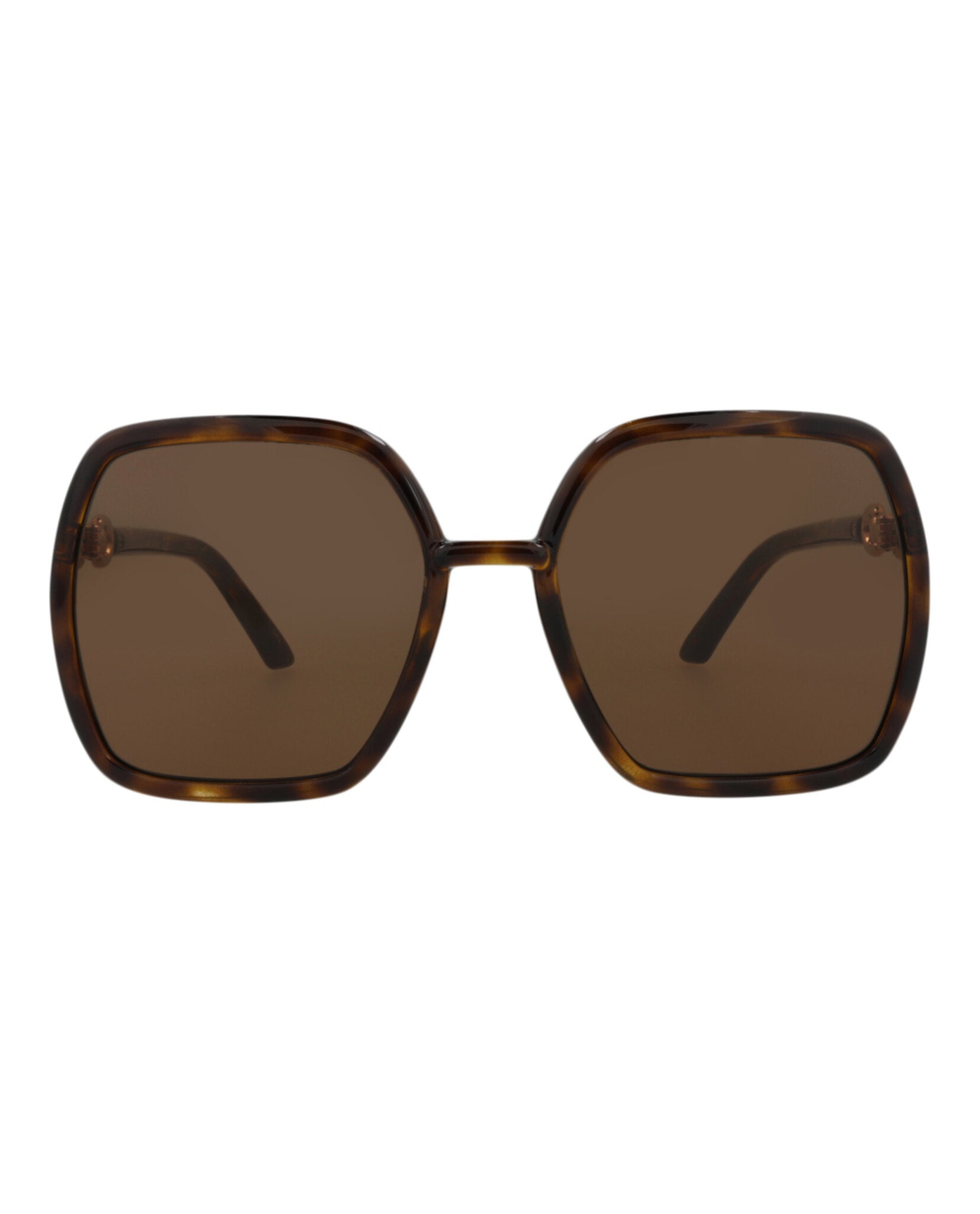 Square-Frame Injection Sunglasses